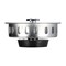 Danco Basket Strainer with Drop Center Post, 334 in Dia, Stainless Steel, For 334 in Opening Sink 80900 - alternate 4